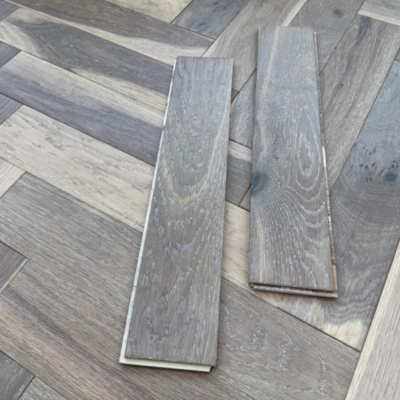 10/3 x 90mm Mystic Grey Herringbone - Image 3