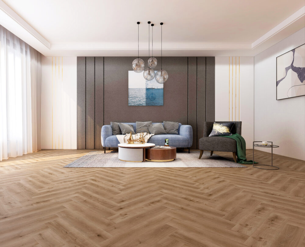 Alva LVT French Oak Herringbone - Image 2