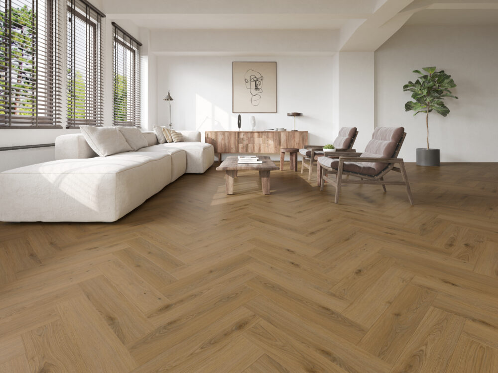 Alva LVT Harvest Oak Herringbone
