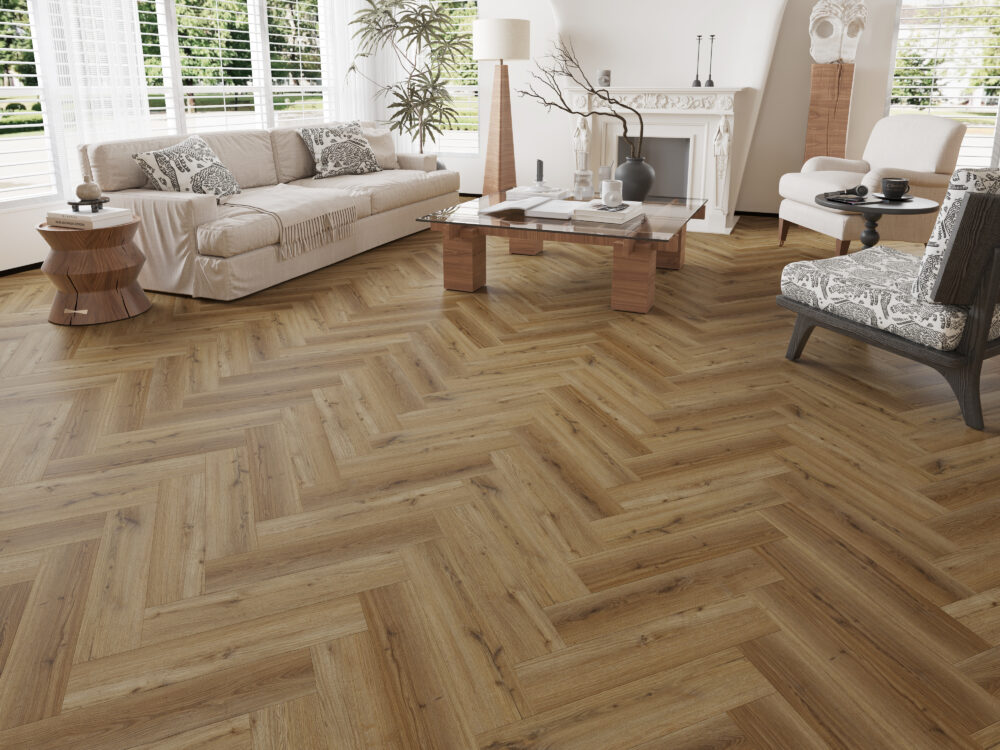 Alva LVT Antique Oak Herringbone