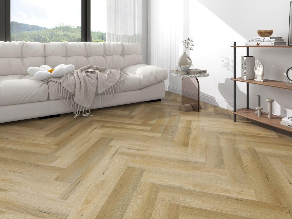 Allora Lux Beach Oak Herringbone