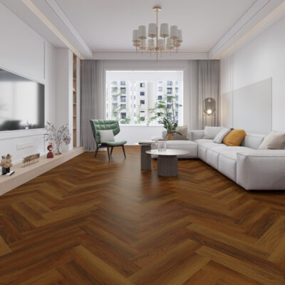 Alva LVT Cherokee Oak Herringbone