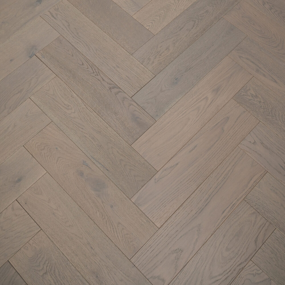 14/3 x 150mm Grey Brushed CLICK Herringbone - Image 2