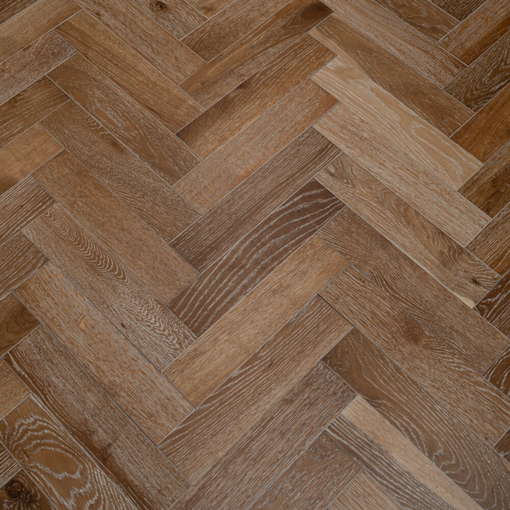 18/4 x 90mm Smoked White Herringbone - Image 5