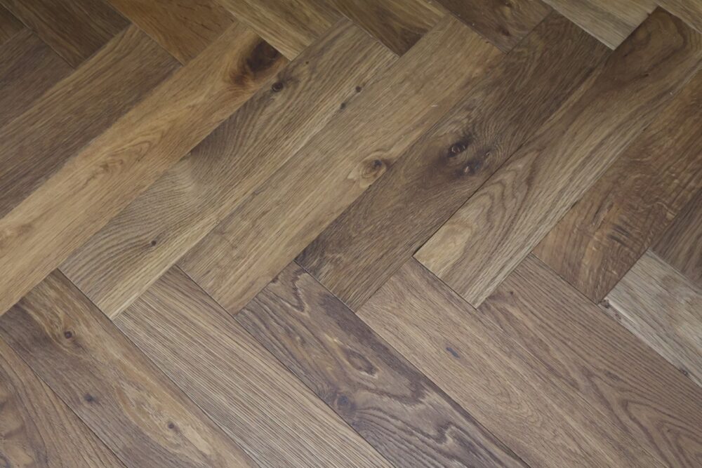 14/3 x 90mm Natural Smoked Dark Herringbone - Image 6