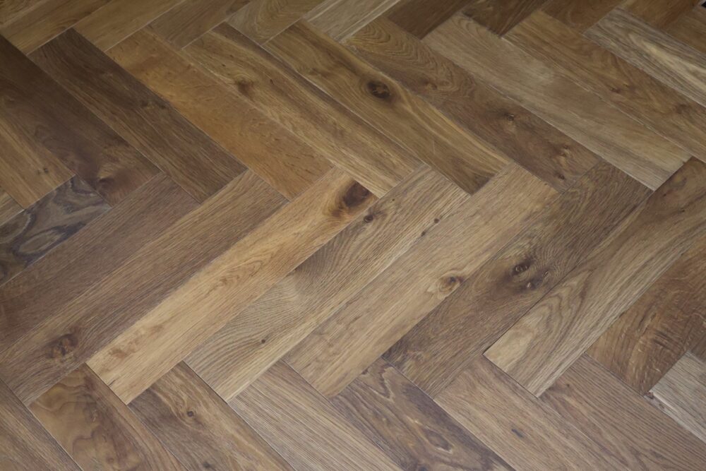 14/3 x 90mm Natural Smoked Dark Herringbone - Image 10