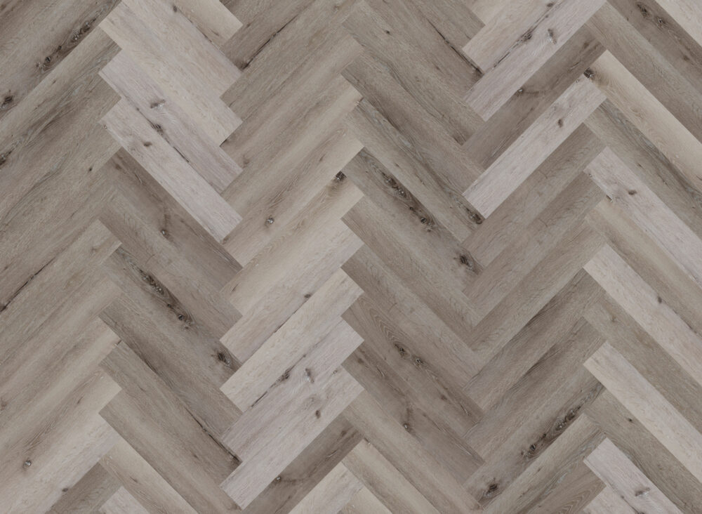 Nordikka SPC Light Washed Oak Herringbone - Image 5