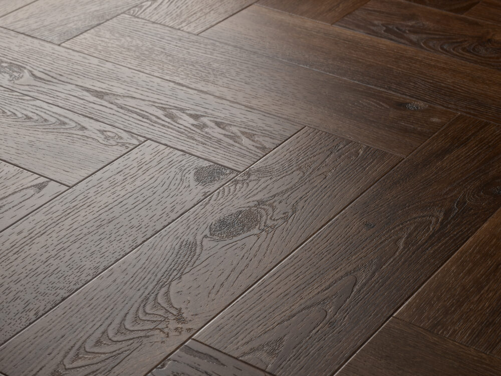 Elements LVT Herringbone Mahogany