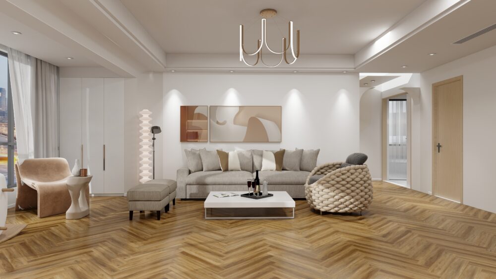 Nottingham Oak Herringbone - Image 3