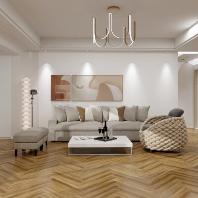Nottingham Oak Herringbone - Image 3
