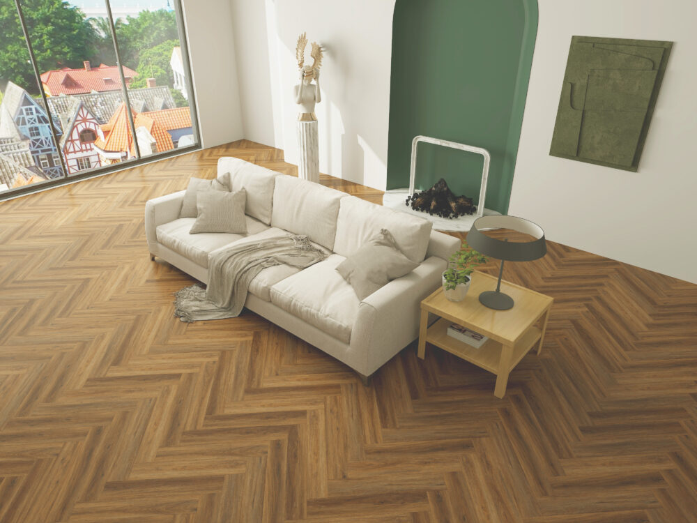 Nottingham Oak Herringbone