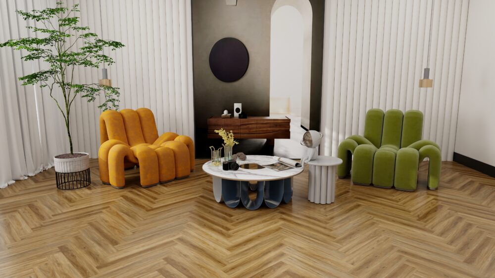 Nottingham Oak Herringbone - Image 5
