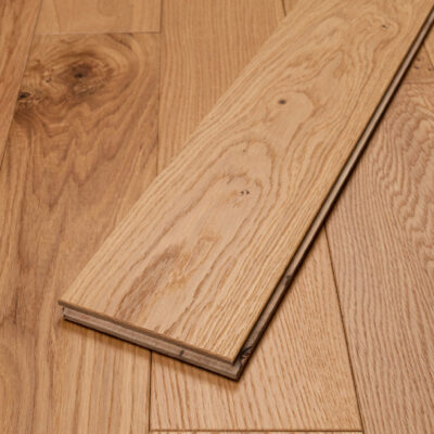 14/3 x 125mm Natural Oak Brushed & Lacquered - Image 2