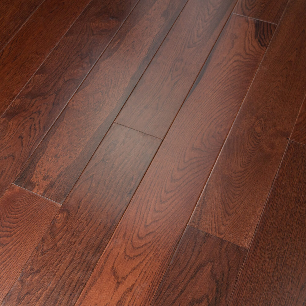 14/3 x 150mm Walnut Stained Oak Lacquered