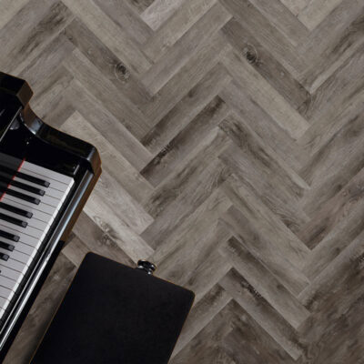 Nordikka SPC Smoked Ash Herringbone - Image 2