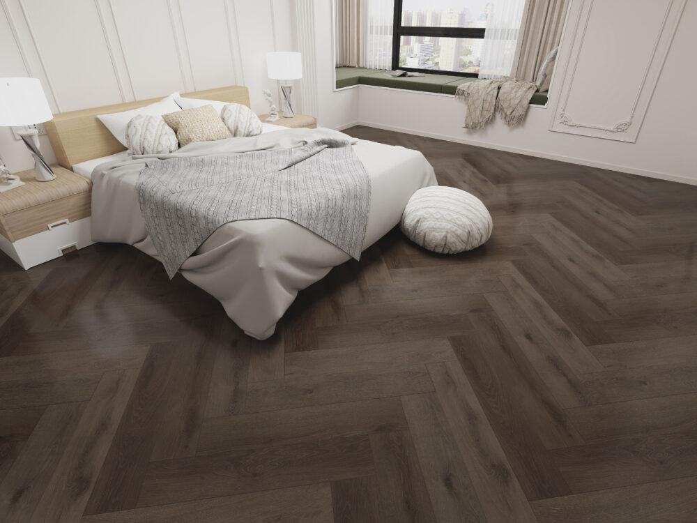 Alva LVT Arctic Oak Herringbone
