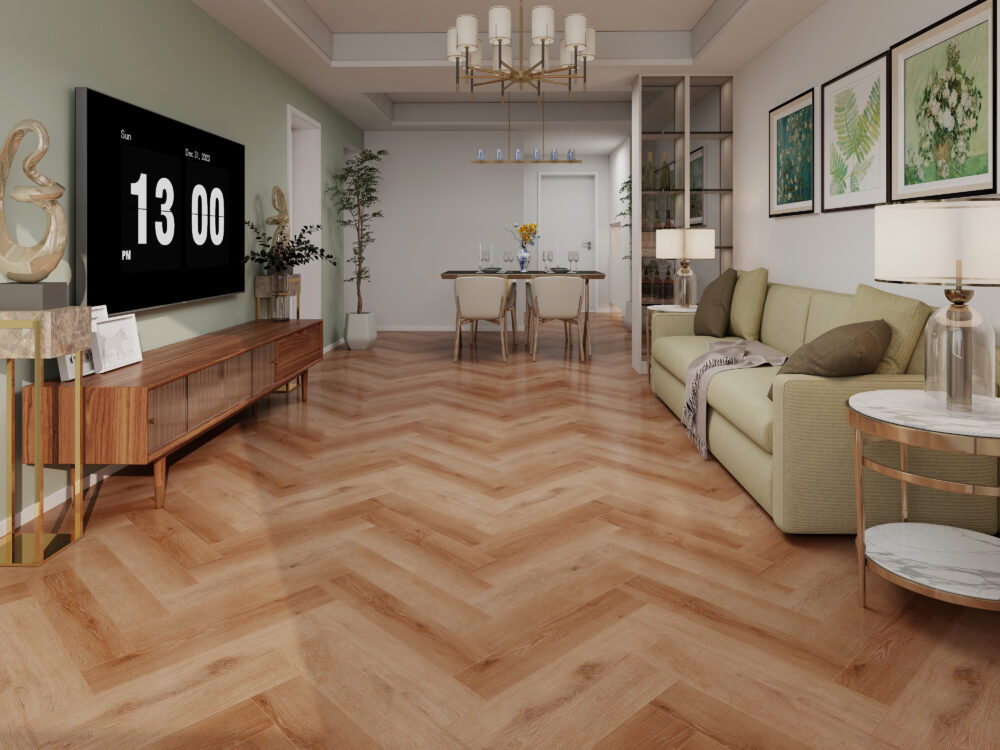 Allora Lux Vintage Oak Herringbone