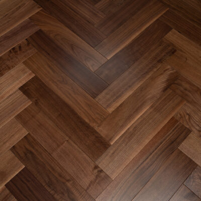 American Walnut Lacquered Herringbone - Image 2
