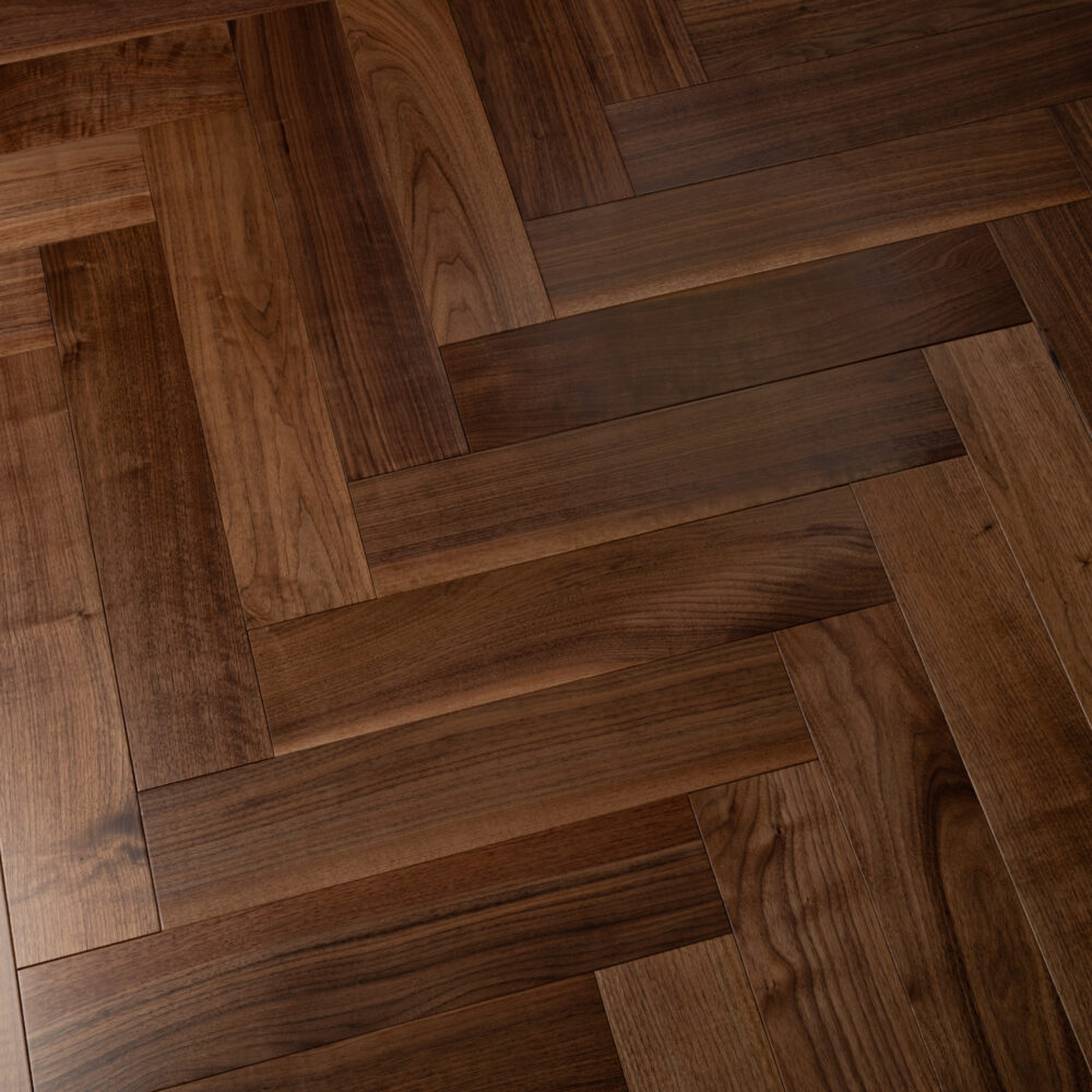 American Walnut Lacquered Herringbone - Image 3