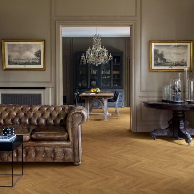 Quick-Step Impressive Patterns Chevron Oak Brown