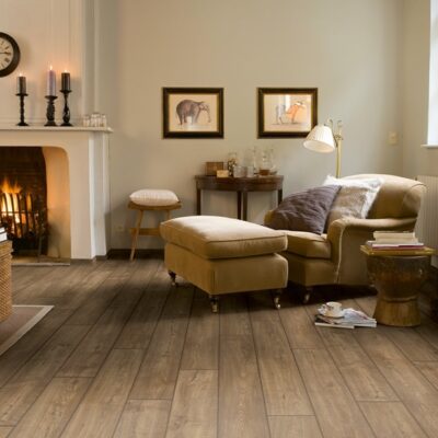 Quick-Step Impressive Ultra Scraped Oak Grey Brown - Image 3