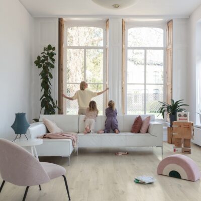 Quick-Step Bloom Cotton Oak White Blush - Image 4