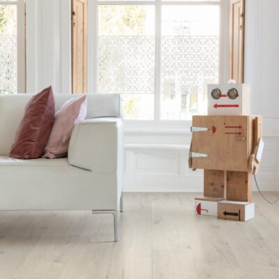 Quick-Step Bloom Cotton Oak White Blush - Image 5