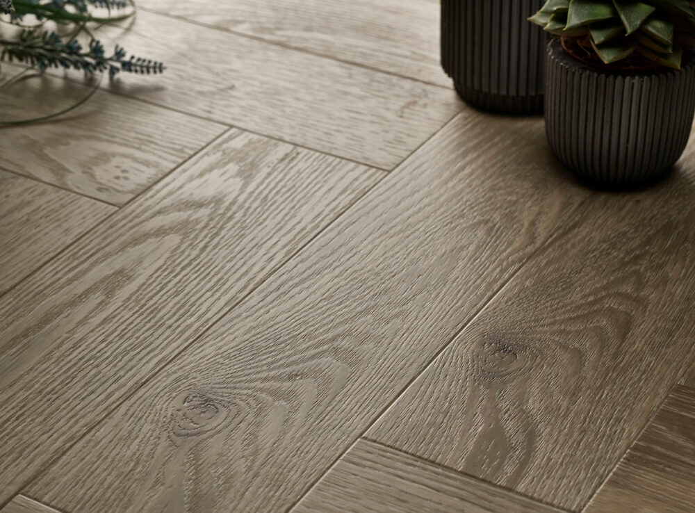 Textures LVT Herringbone Ash - Image 3