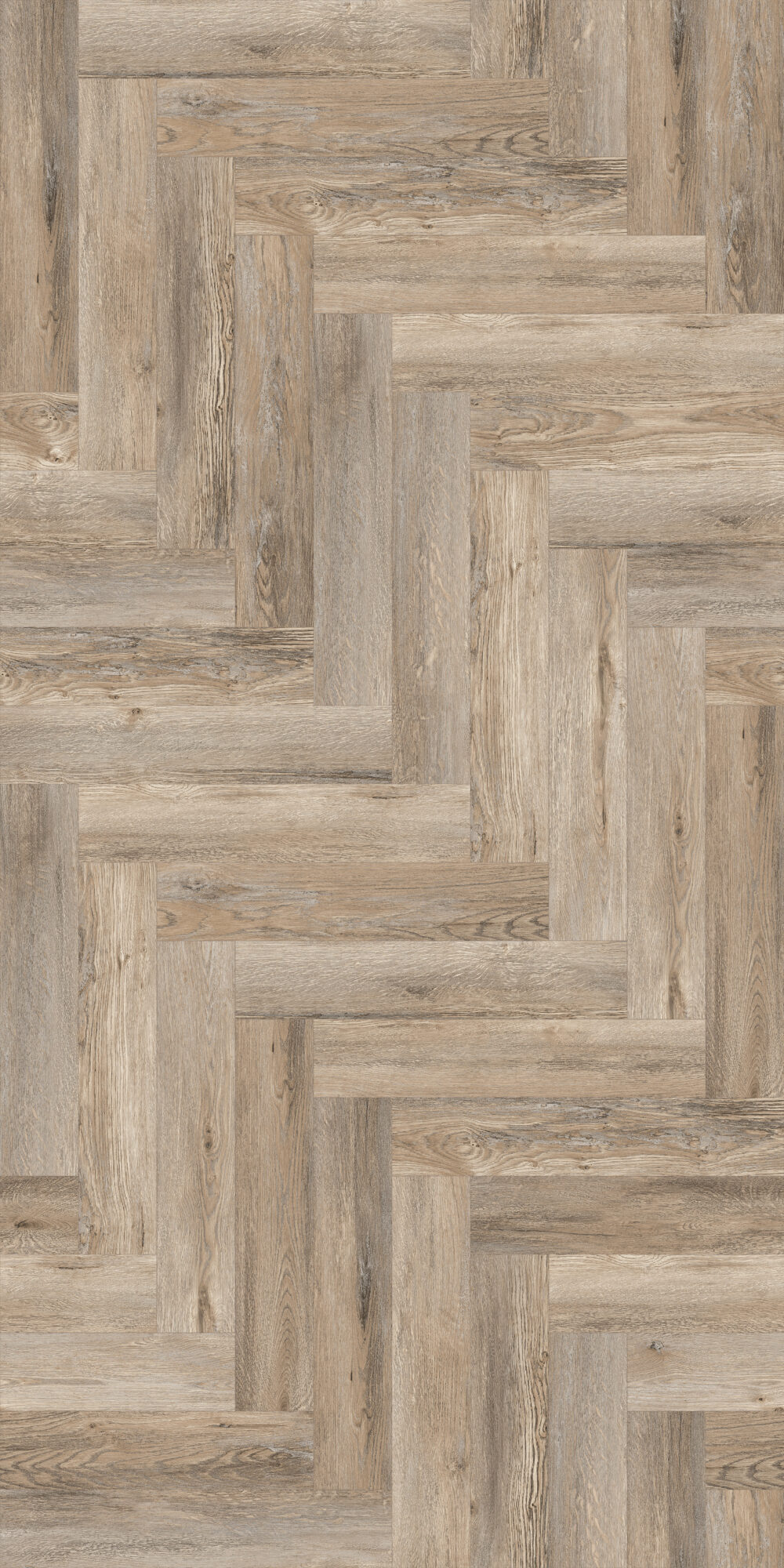 Honey Oak Herringbone