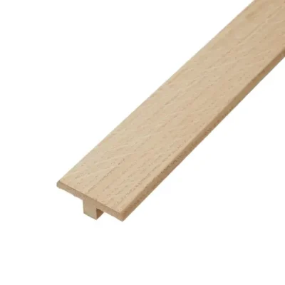Unfinished Oak Veneer T Threshold