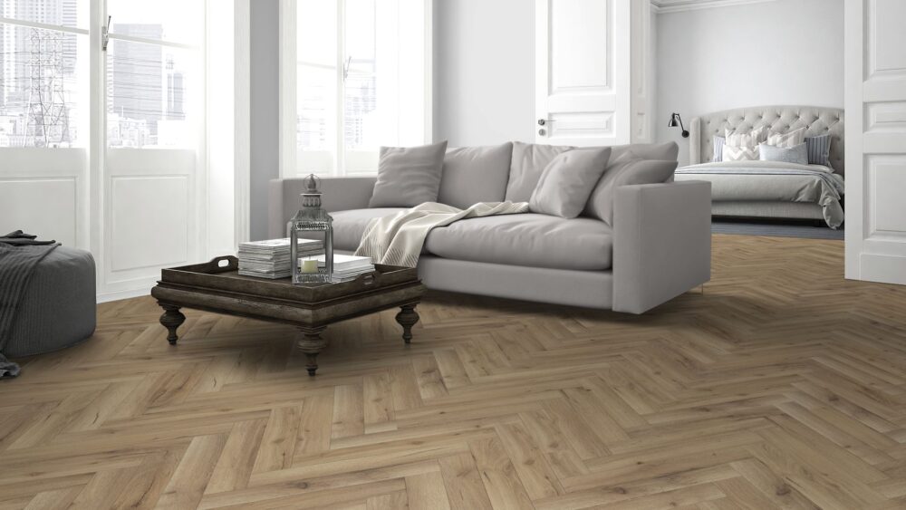 Lignum Fusion Albany Oak 12mm Herringbone - Image 3
