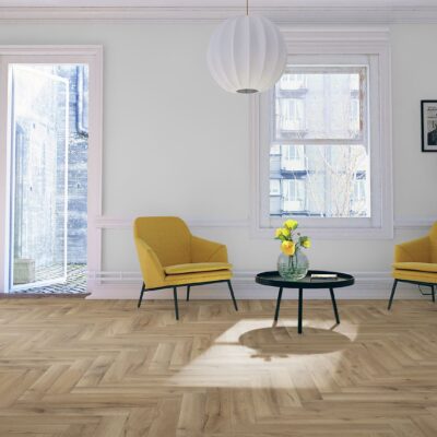 Lignum Fusion Albany Oak 12mm Herringbone - Image 5