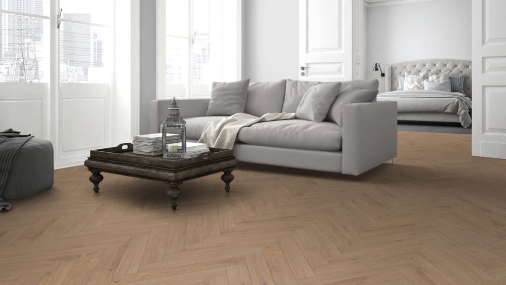 Lignum Fusion Oregon Oak 12mm Herringbone - Image 3