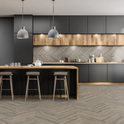 Lignum Fusion Volcanic Grey 12mm Herringbone - Image 3