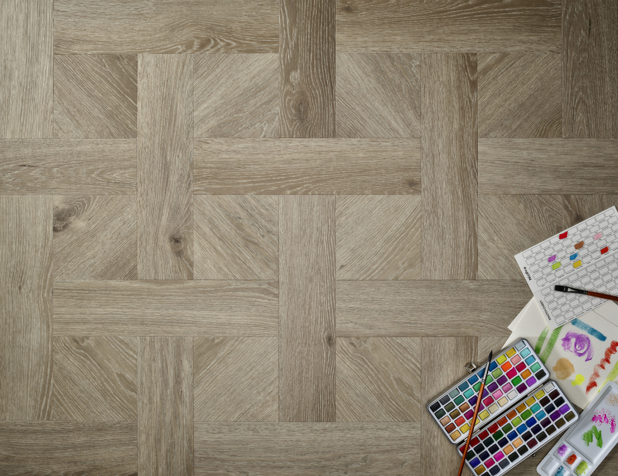 Textures Basketweave Ash - Image 3