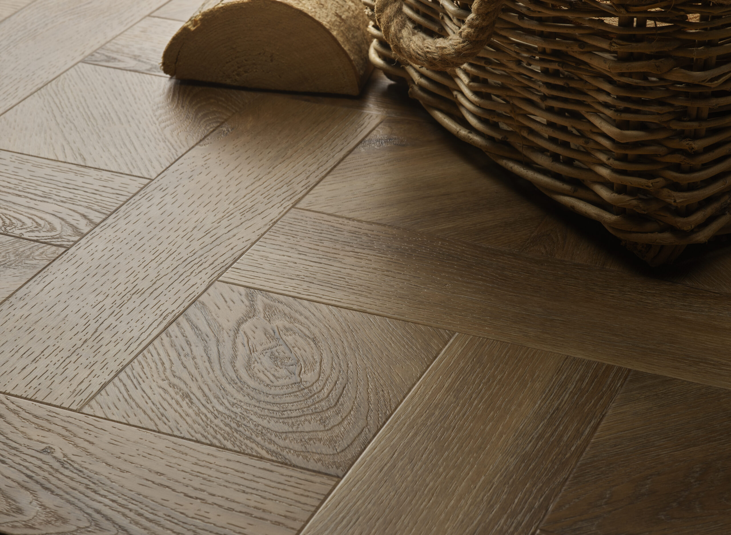 Textures Basketweave Distressed Oak - Image 3