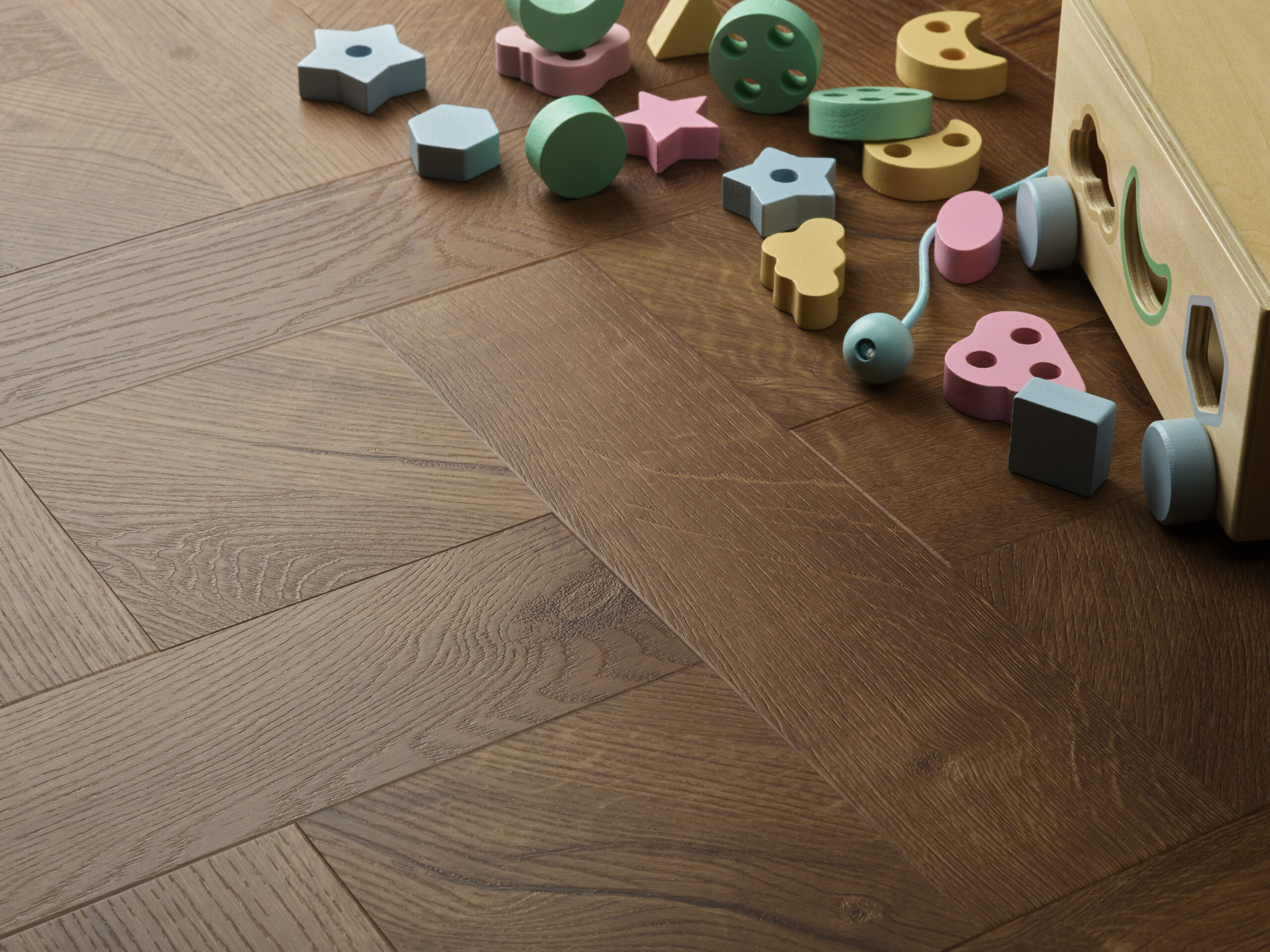 Elements Basketweave Royal Oak - Image 5