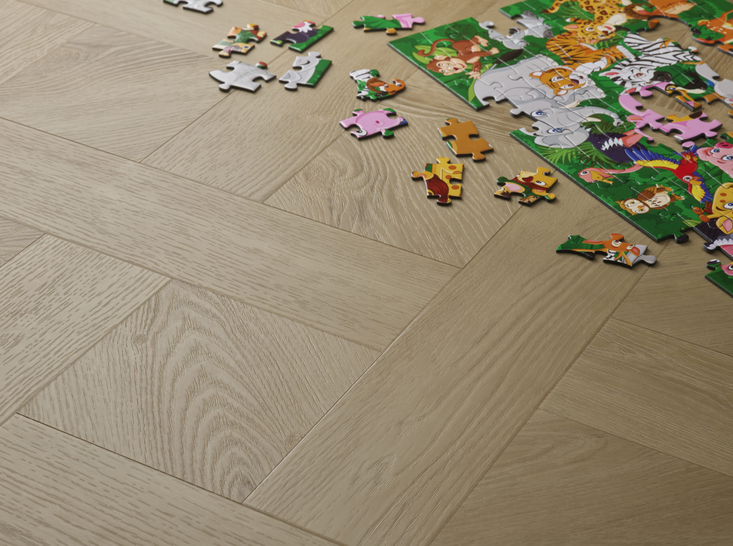 Elements Basketweave Sandy Oak - Image 3