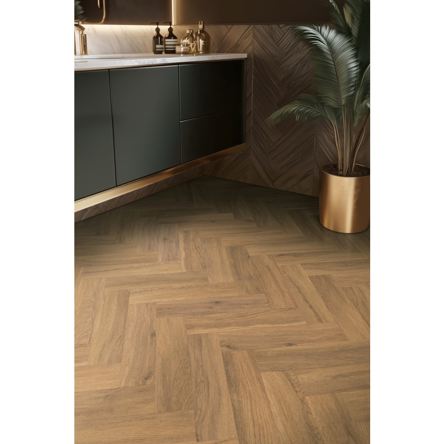 Brampton Chase Studio Designs Herringbone California Oak 16x4