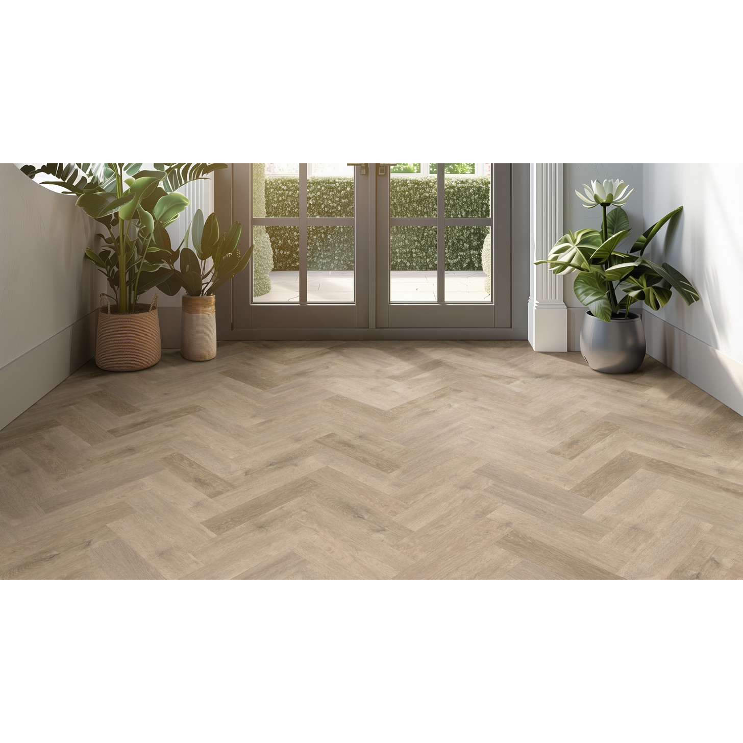 Brampton Chase Studio Designs Herringbone European Oak 16x4