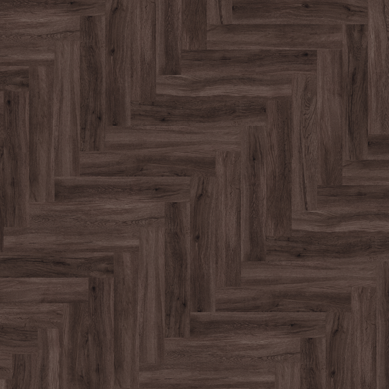 Brampton Chase Studio Designs Herringbone Dark Umber 24x4.5