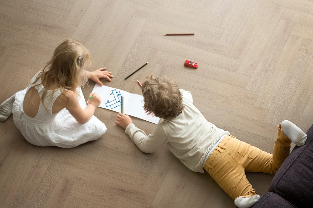 Coretec Naturals Herringbone Lumber - Image 2