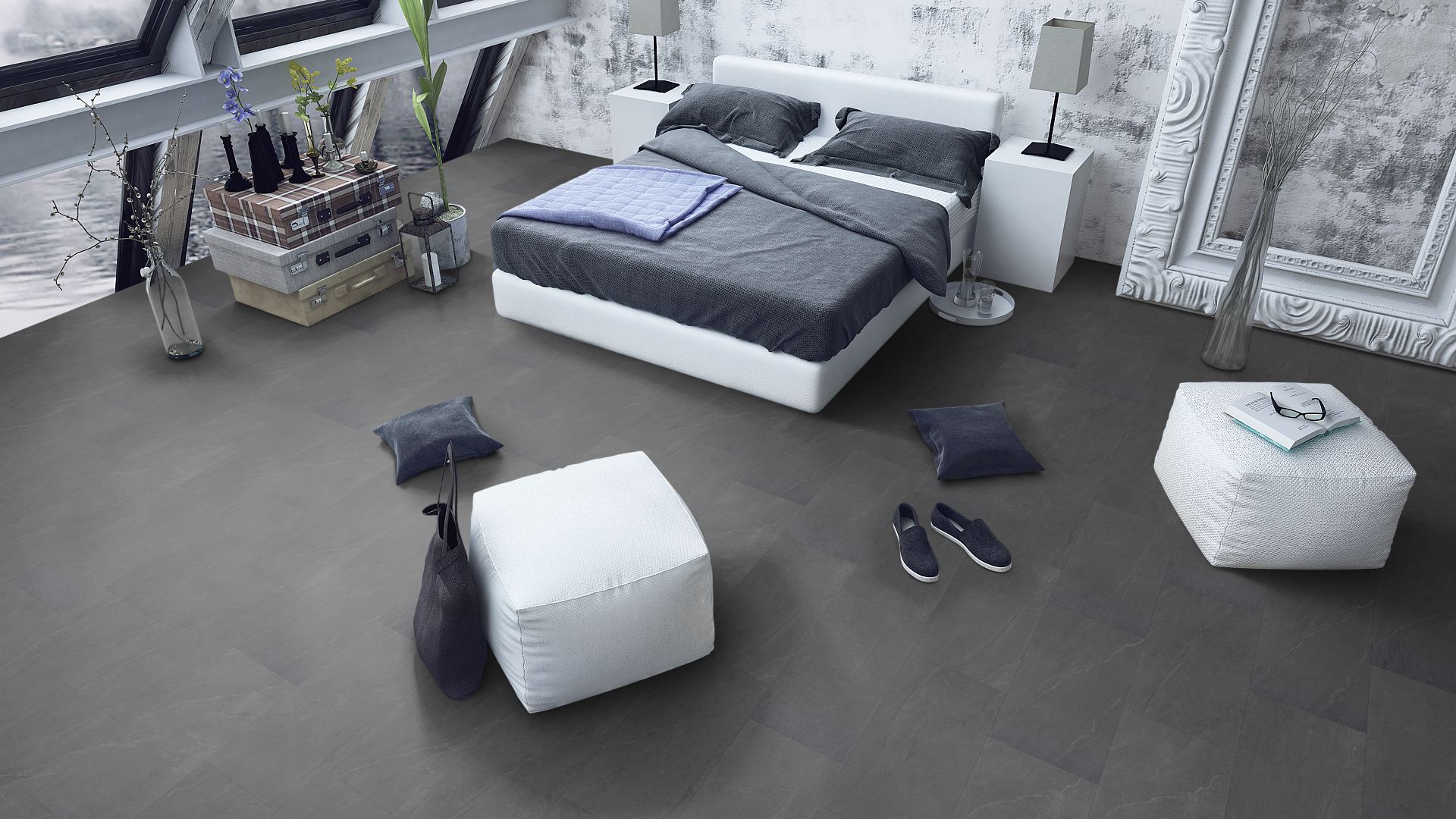 Lignum LVT Charcoal Slate - Image 3