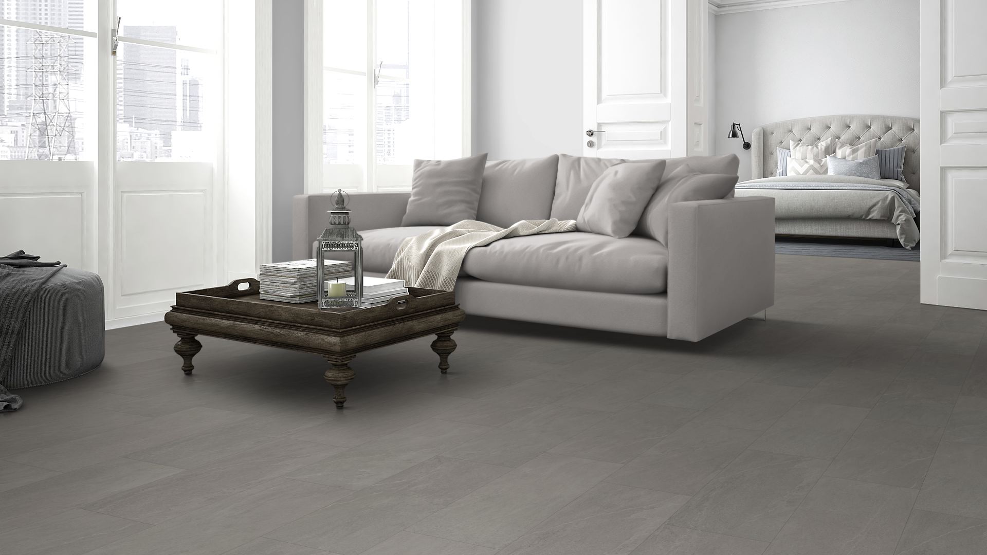 Lignum LVT Light Grey Slate - Image 2