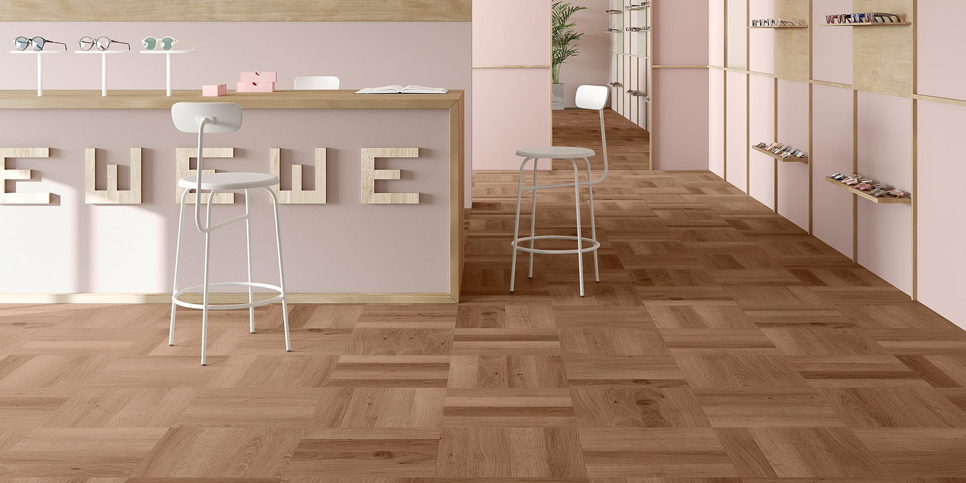 Invictus Maximus Highland Oak Parquet Chocolate