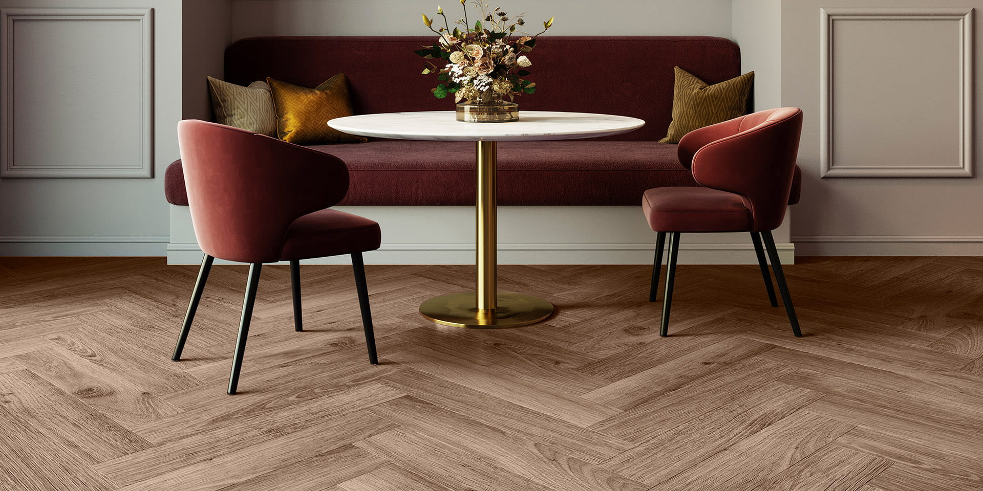 Invictus Maximus Highland Oak Herringbone XL Roasted