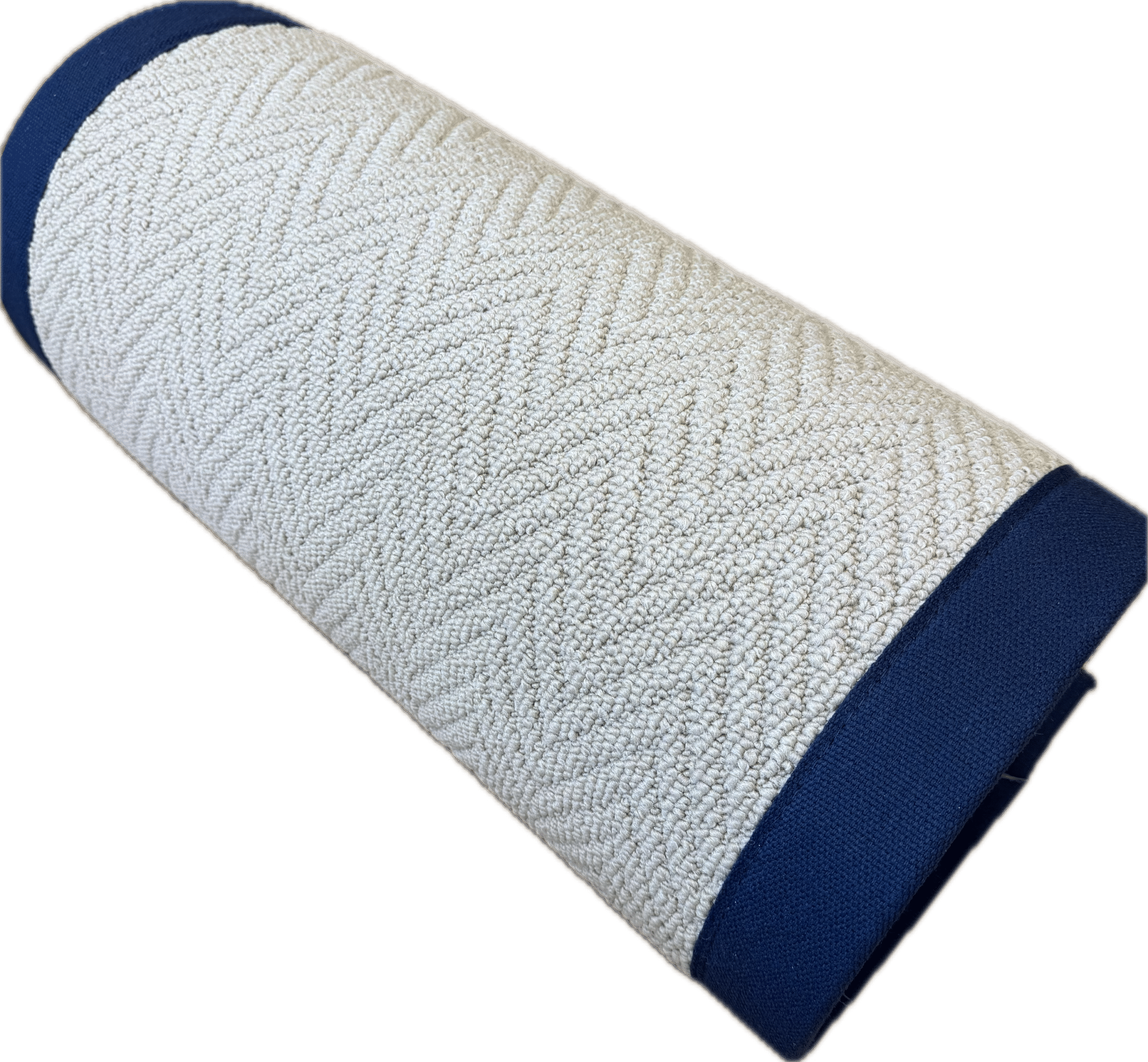 Ocean Latte Herringbone Stair Runner