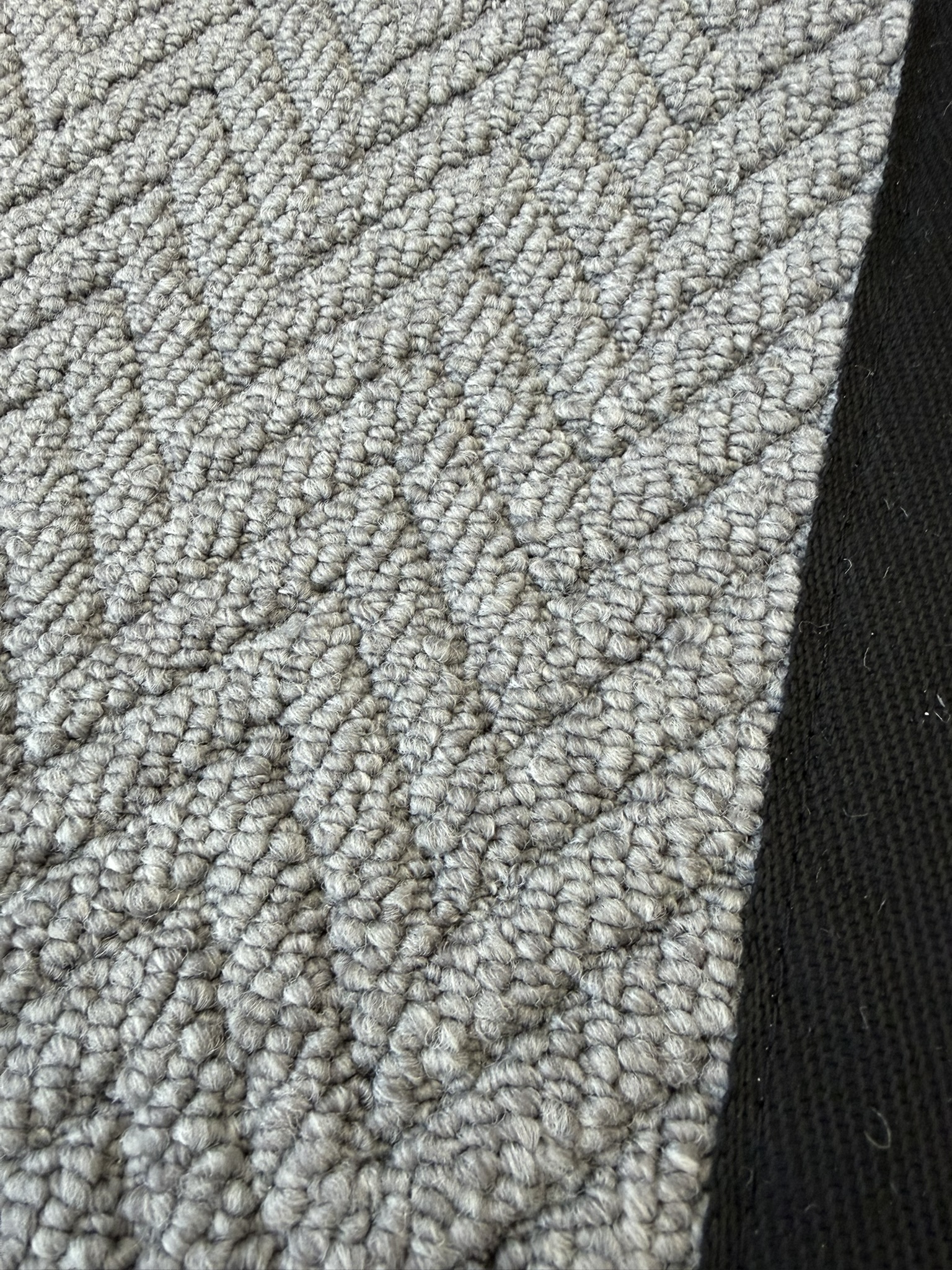 Millennial Grey Herringbone Stair Runner - Image 4