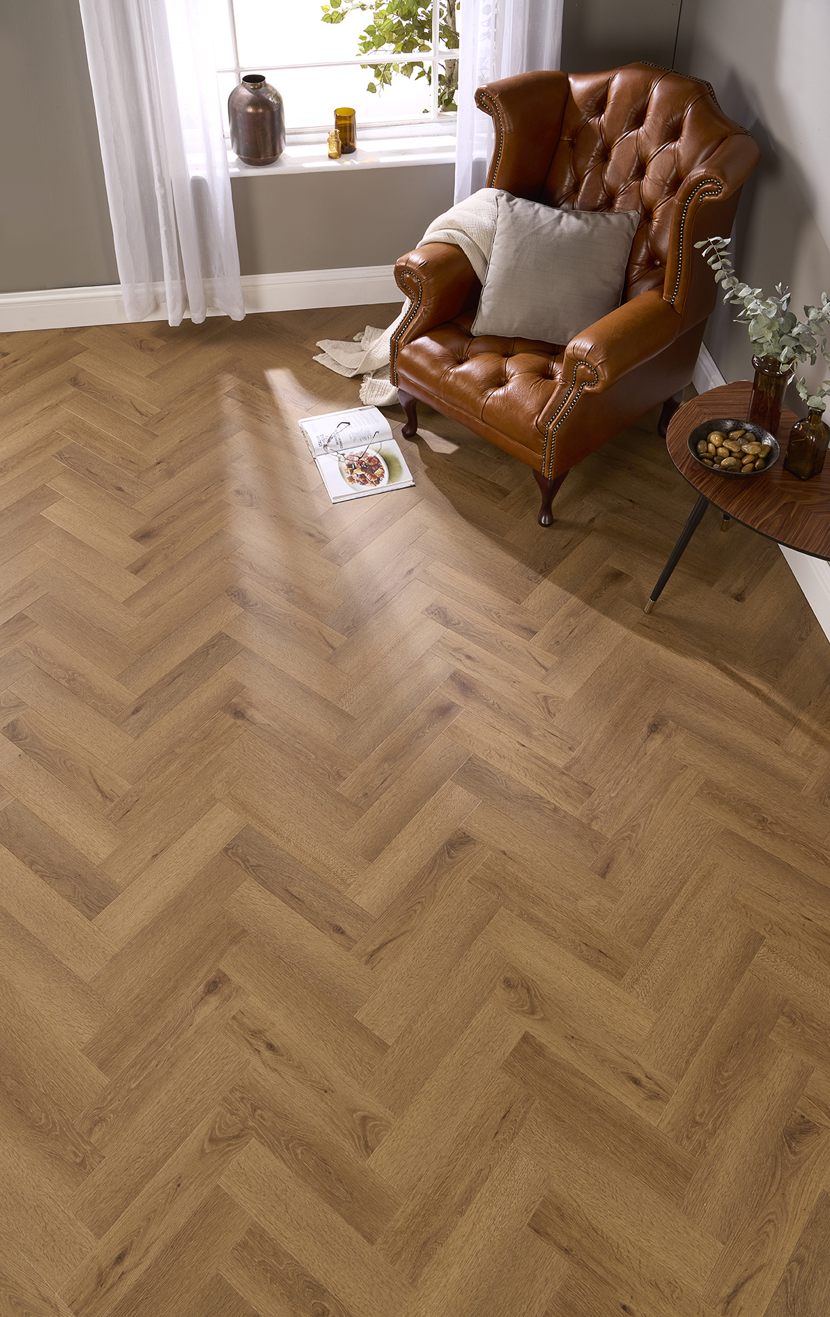 Ettona LVT Herringbone Livorno