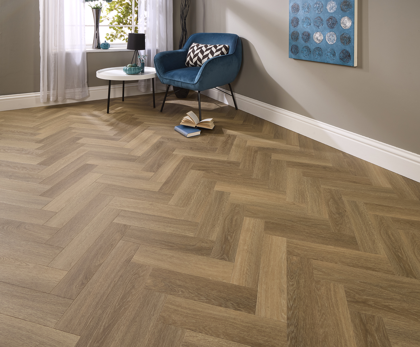 Ettona LVT Herringbone Parma